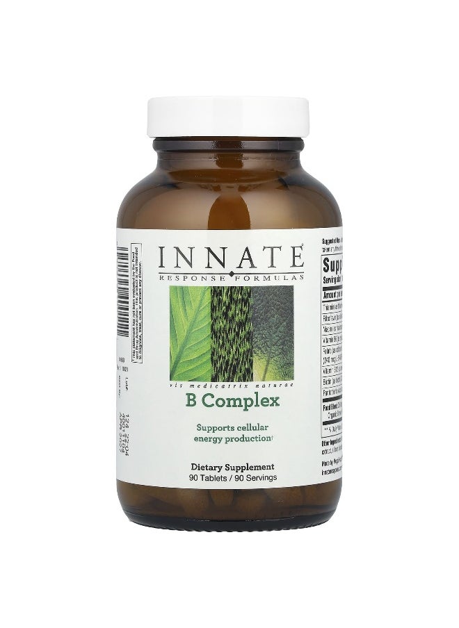 Innate Response Formulas Innate Response Formulas, B Complex, 90 Tablets  - Image 1