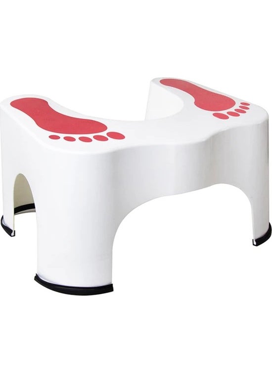 Devigo Toilet Stool Toilet Step - Red  - Image 1