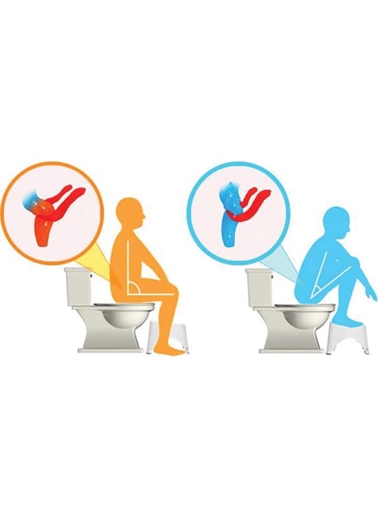 Devigo Toilet Stool Toilet Step - Red  - Image 3