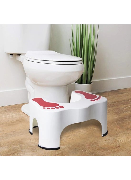 Devigo Toilet Stool Toilet Step - Red  - Image 2