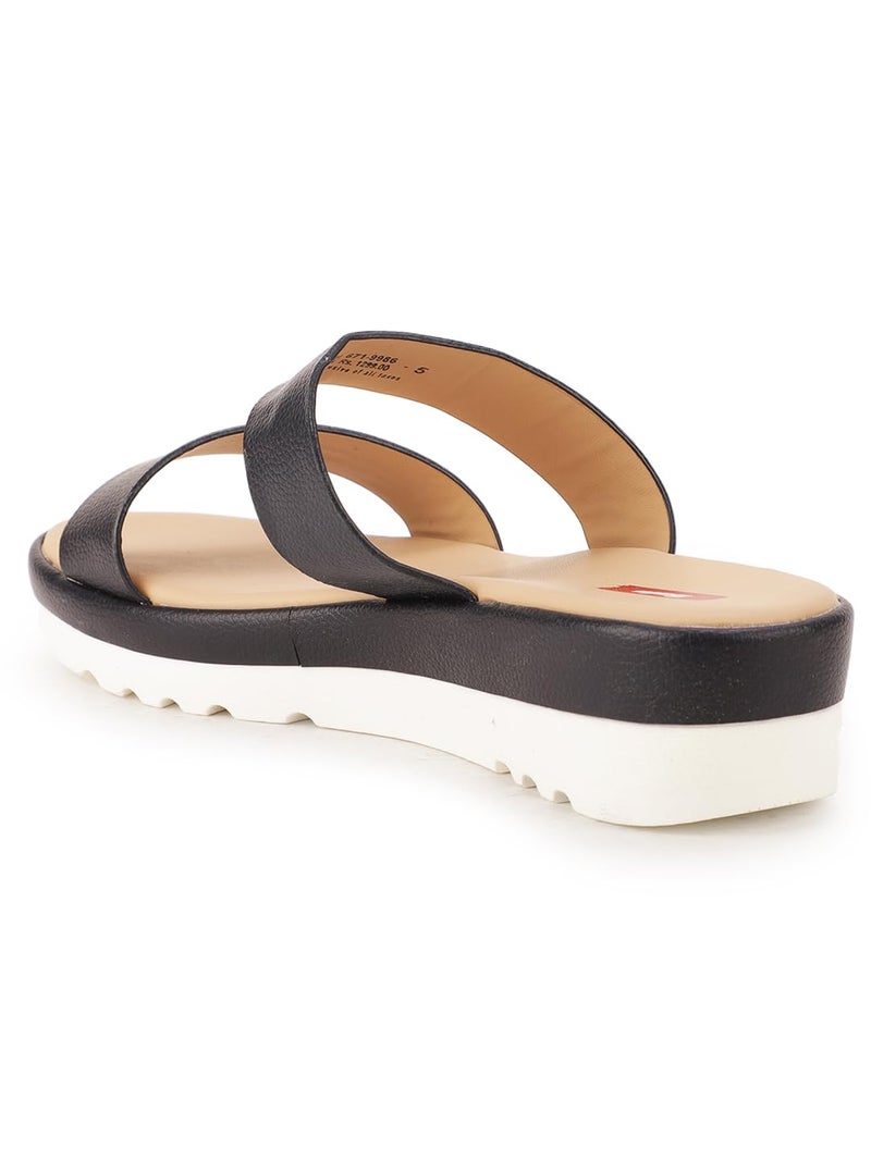 Bata Women's Platform Heel Sandal - BLUE (4 UK) (6719986) - Image 3