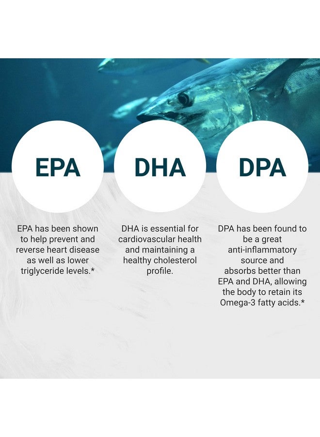 نيتشوراليس زيت السمك Naturalis Ultimate rTG Omega 3 1800mg من Wild New Zealand Tuna - طيف كامل من أحماض أوميغا 3 EPA وDHA وDPA - مصدر مستدام، غير معدّل وراثيًا، خالٍ من الجلوتين - 180 كبسولة هلامية - Image 5