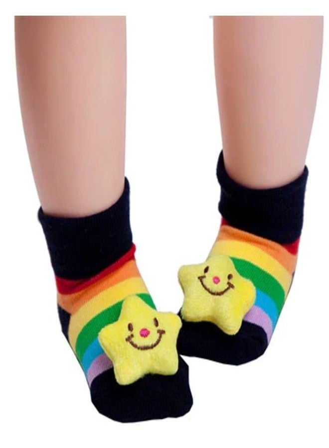 SHOP FRENZY cartoon fancy soft cotton booties socks (0-6 months) - Image 3