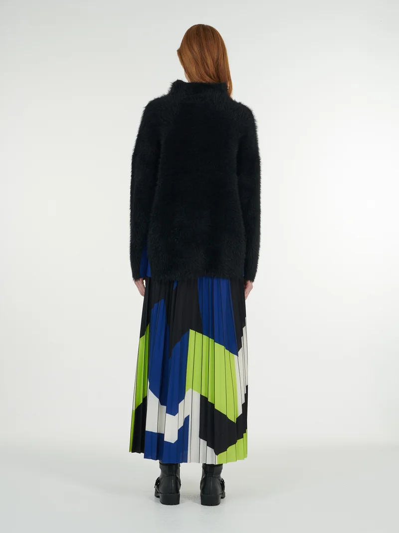 ليم كنزة من الصوف الناعم