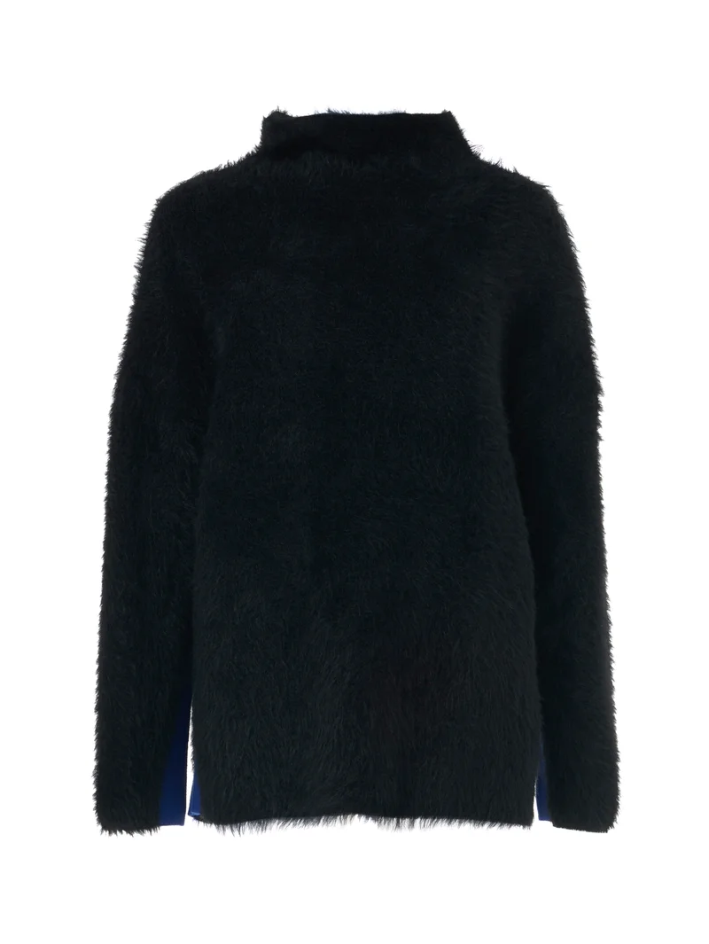 leem  Fuzzy Knitted Sweater for Women | Best Price UAE