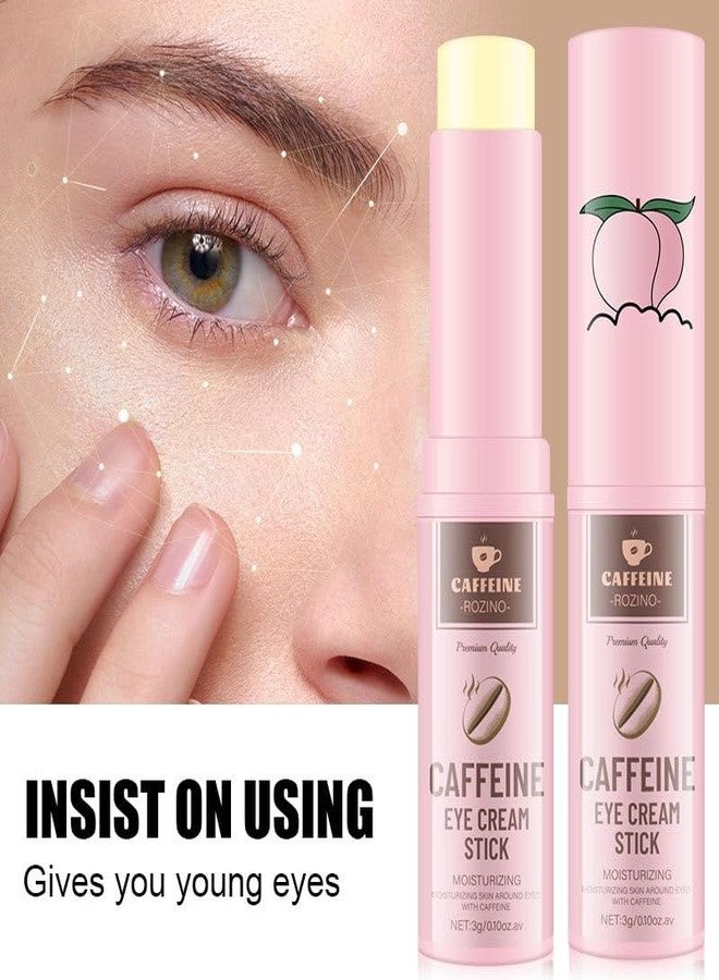 gcdat Caffeine Eye Stick With Retinol, Hyaluronic Acid For Dark Circle, Wrinkles, Under Eye Cream Anti Aging, For Puffiness and Bags Reduces Fine Lines - Image 2