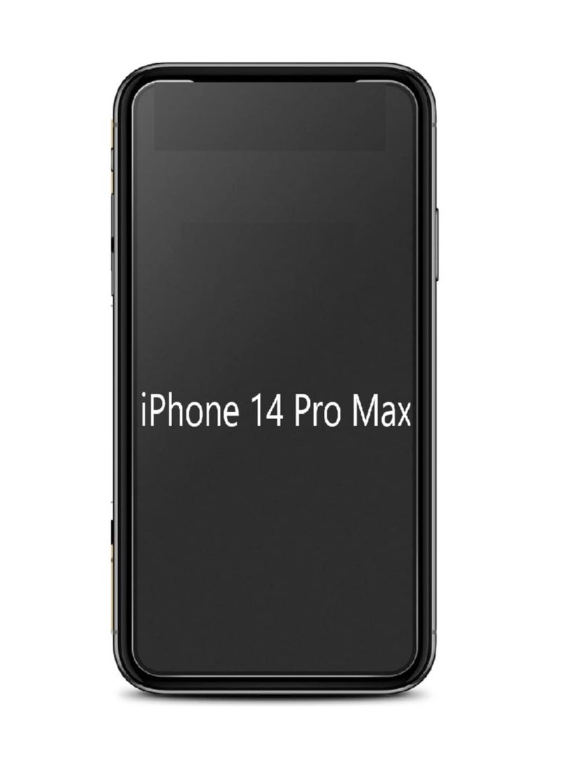 DUSALA Matte Ceramic Screen Protector for iPhone 14 Pro Max, 1 Pack, Matte, Anti-Spy, Full Adhesive, Flexible, [Not Glass], Full Adhesive Anti-Spy Flexible Case (iPhone 14 Pro Max) - Image 1
