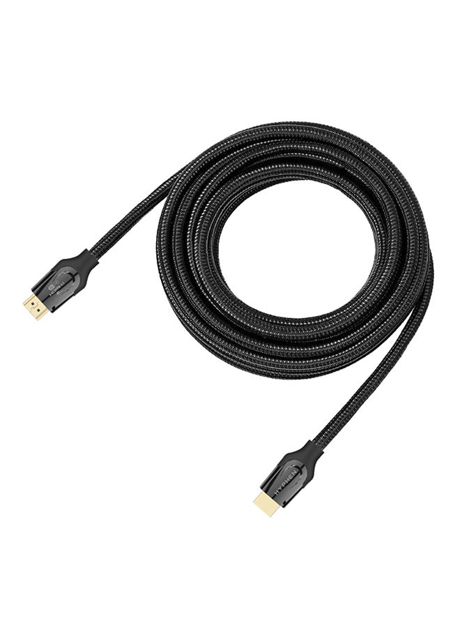 هايفن كابل HDMI 2.1 فائق السرعة أسود - Image 1