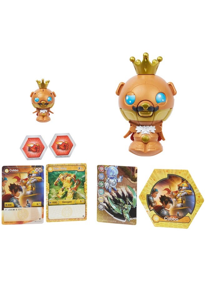 BAKUGAN باكوجان، حزمة كابو ديكا مع كينغ كابو العملاق الحصري وكابو الأساسي، شخصيات أكشن قابلة للتحويل من جيوغان رايزينغ، ألعاب للأطفال الأولاد من عمر 6 سنوات وما فوق - Image 2