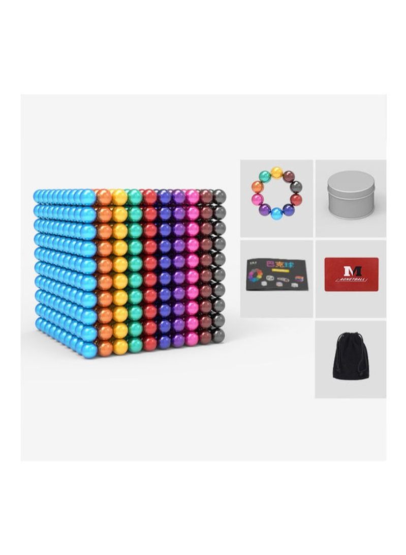 1000-Piece Magnetic Ball Building Toy Set 10*10*10cm - Image 1