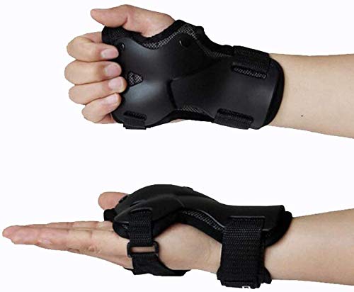 CTHOPER Impact Wrist Guard Protective Gear Wrist Brace Wrist Support for Skating Skateboard Skiing Snowboard Motocross Multi Sport Protection (L) - Image 4