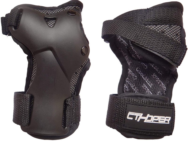 CTHOPER Impact Wrist Guard Protective Gear Wrist Brace Wrist Support for Skating Skateboard Skiing Snowboard Motocross Multi Sport Protection (L) - Image 3