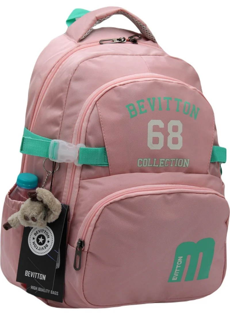 Mixx Store Special Water Repellent Fabric Powder-Green School Backpack 34500