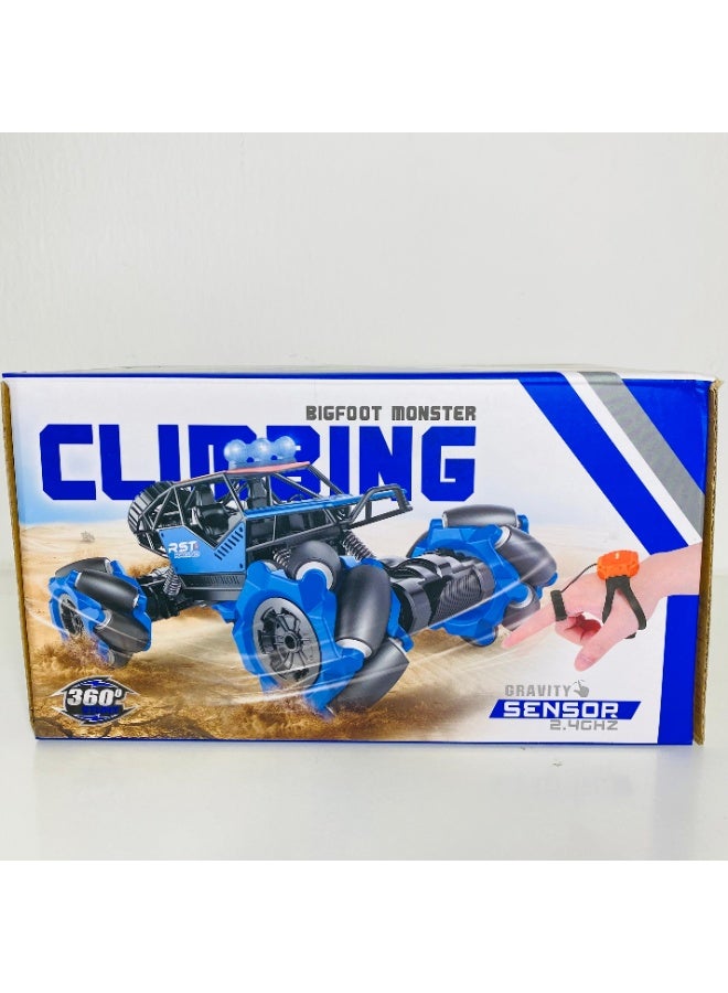 Daddydoo RC Remote Control Powerful Climber 4WD Control Stunt Car – Dual Control Off-Road Vehicle with 360° Rotation, Side Drift, and Rechargeable Battery Daddydoo - Image 4