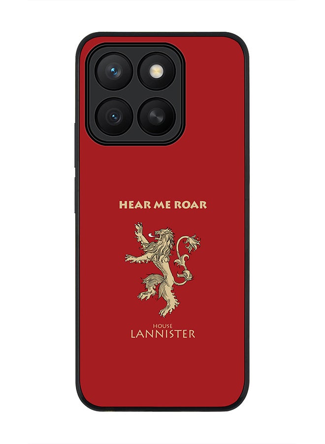 Stylizedd For Honor X8c Case,Slim fit Camera Protection, Shockproof Thin Phone cover  - GOT House Lannister - Image 1