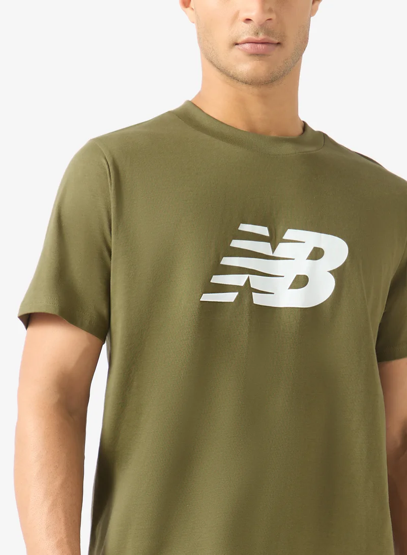 New Balance WAKAME (AAO) Jersey Logo T-Shirt for Men | Best Price UAE