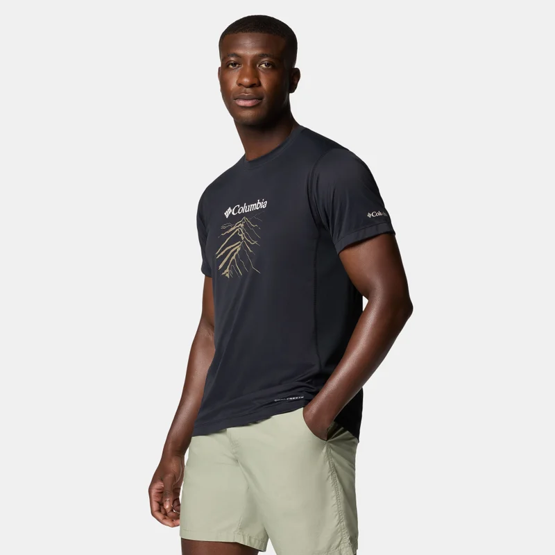 Columbia Black Men's Zero Rules T-Shirt for Men | Best Price UAE