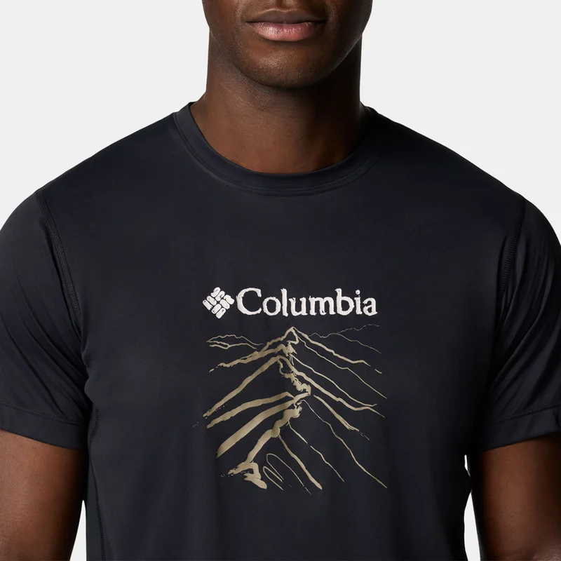 Columbia Black Men's Zero Rules T-Shirt for Men | Best Price UAE