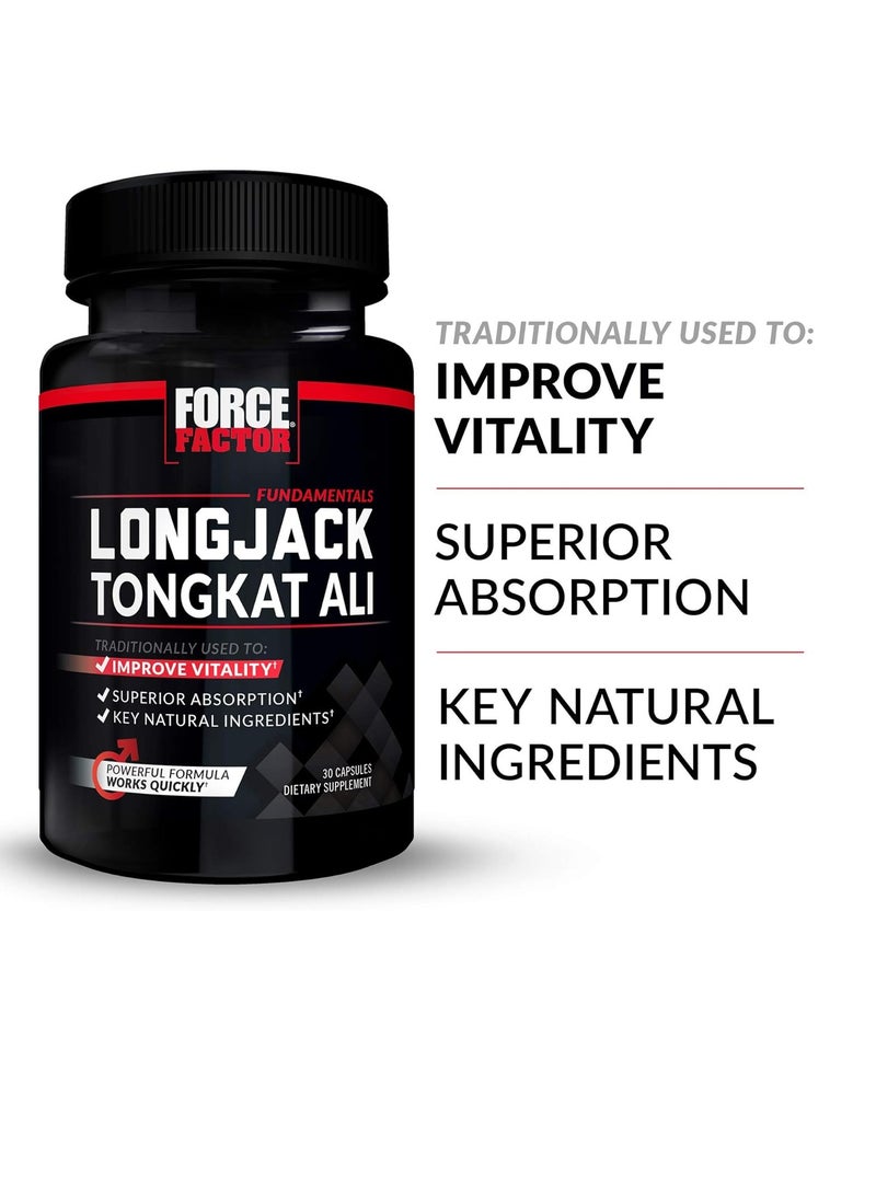 Force Factor Tongkat Ali 500mg 30 Capsules  - Image 2