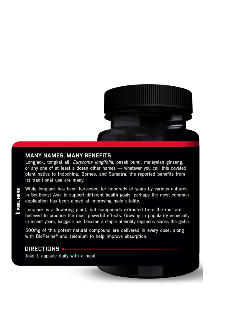 Force Factor Tongkat Ali 500mg 30 Capsules  - Image 3