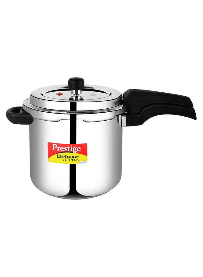 Prestige Svachh Deluxe Alpha Stainless Steel Pressure Cooker 5.5Liters - Image 2