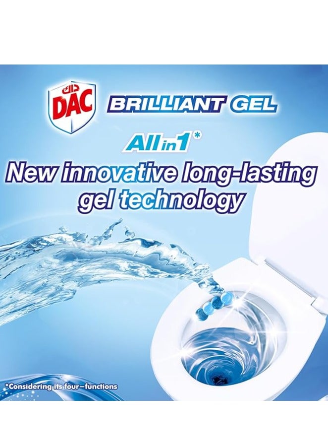 Dac Brilliant Gel Toilet Rim Block Arctic Ocean 42g - Image 3