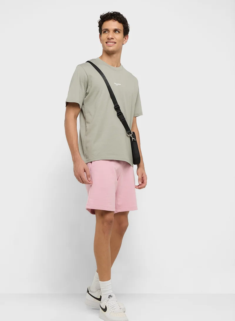 JACK & JONES JCOLIDO AOP BACK PRINT TEE SS CREW NECK