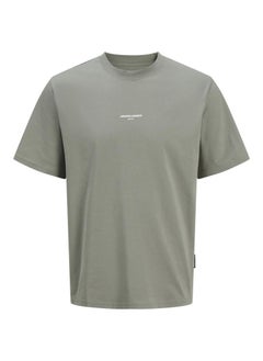 JACK & JONES JCOLIDO AOP BACK PRINT TEE SS CREW NECK  - Image 1