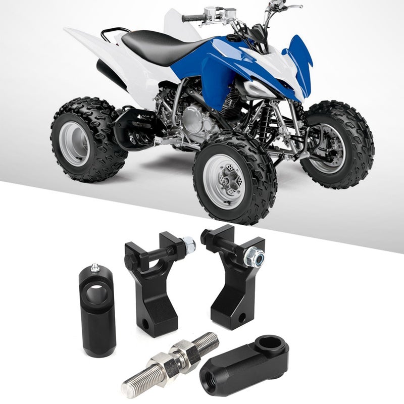 Adjustable Drop Lowering Links Kit Fit for Yamaha Raptor 350 350R 660 660R 700 700RBlack - Image 5