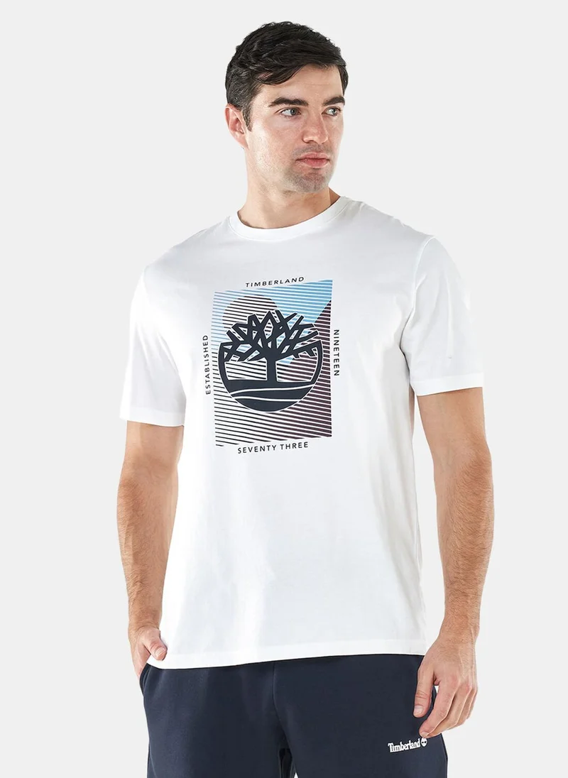 Timberland Men's Tree Logo Graphic T-Shirt