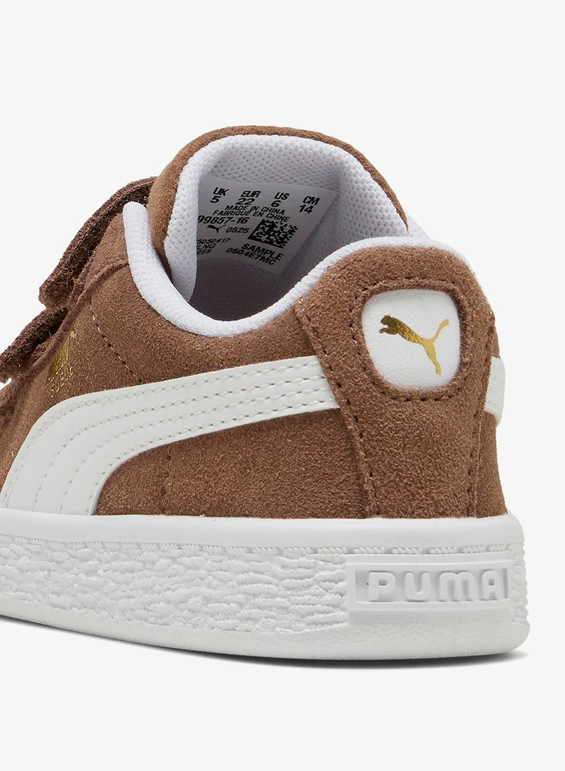 Puma Haute Coffee-PUMA White Infant Suede Classic V  | Best Price UAE
