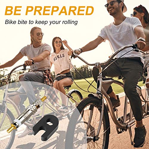 HZJD Brass Presta Valve Core Bike(2 Pack) - Image 5