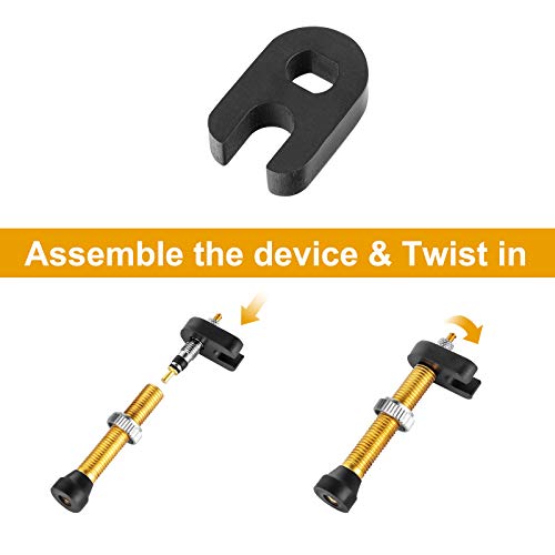 HZJD Brass Presta Valve Core Bike(2 Pack) - Image 3