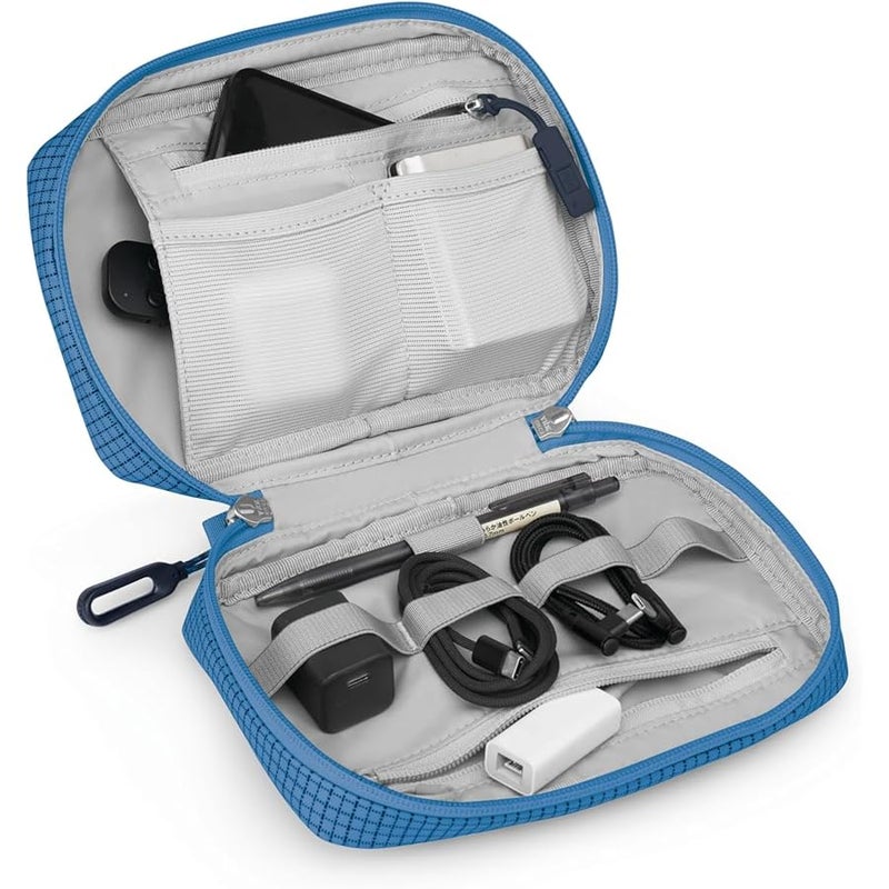 OSPREY Transporter Powerhouse Electronics Organizer, Blue Flame/Nocturnal Blue - Image 5