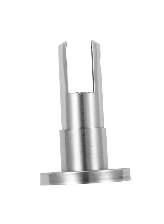 Modern Toilet Partition Support Feet 10X6 8X6 8CM Metal Hardware For High Traffic Commercial Bathrooms - Image 1