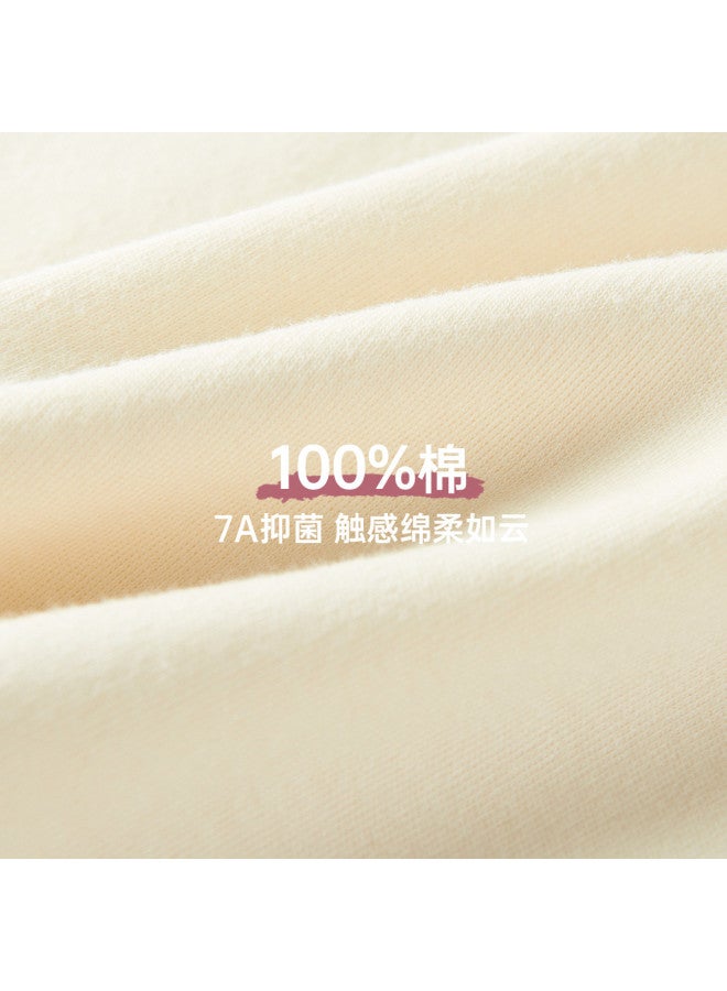 ASK JUNIOR A Antibacterial Children's Thermal Underwear Set Girls' Underwear Pure Cotton Pajamas Homewear Teenagers - Image 4
