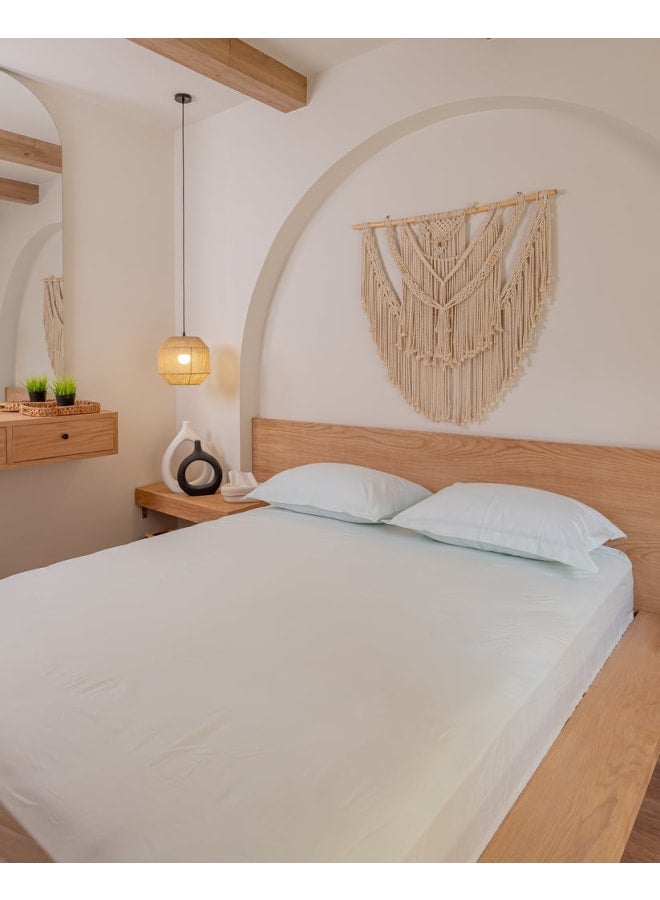 ب كومفورت  طقم ملاية أستك قطن منت - Image 1