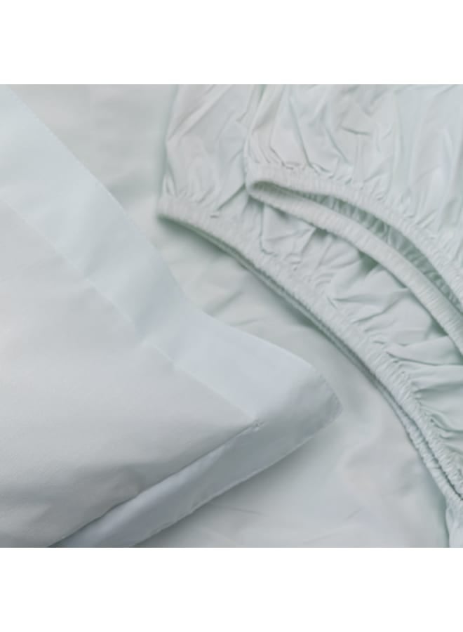 ب كومفورت  طقم ملاية أستك قطن منت - Image 2