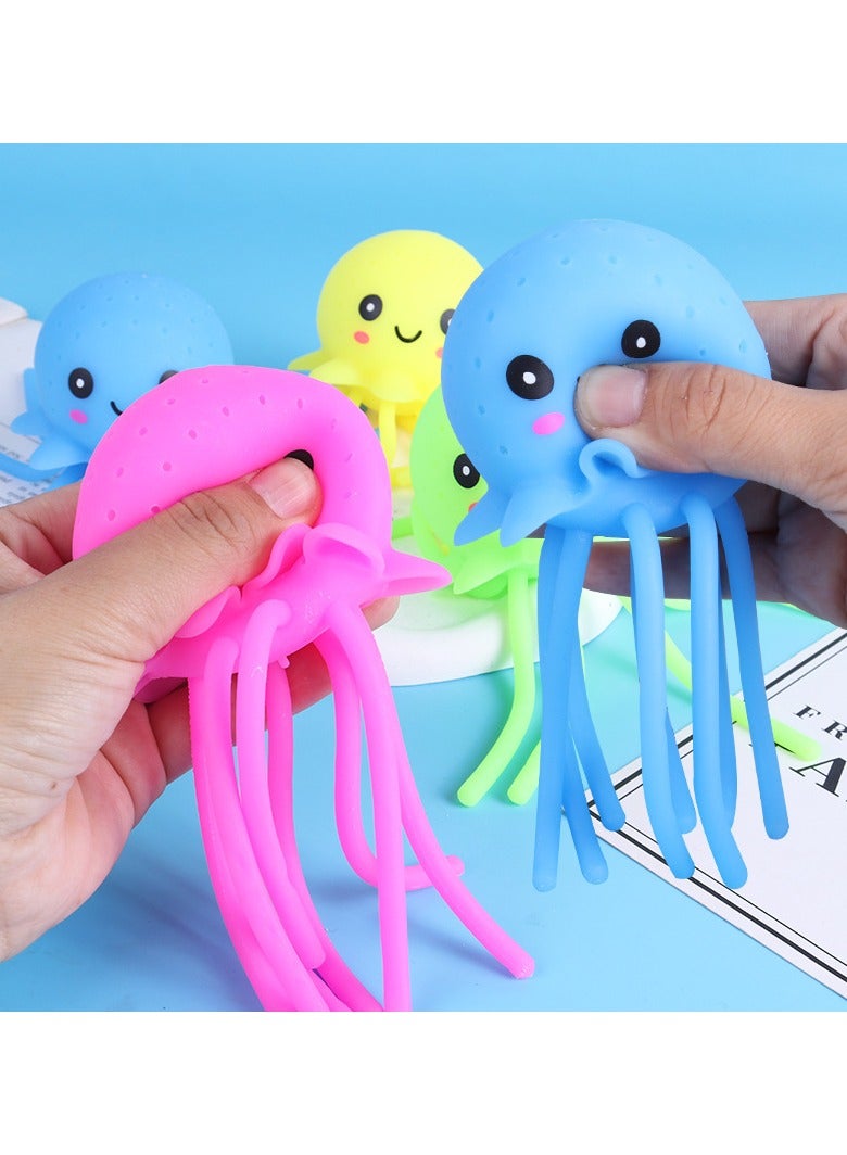 2 jellyfish children's bath toys, bath toys, baby bath toys, water spray jellyfish bath toys, pre-school water spray toys  - Image 4