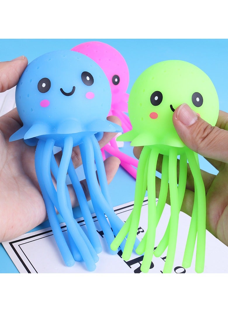 2 jellyfish children's bath toys, bath toys, baby bath toys, water spray jellyfish bath toys, pre-school water spray toys  - Image 5