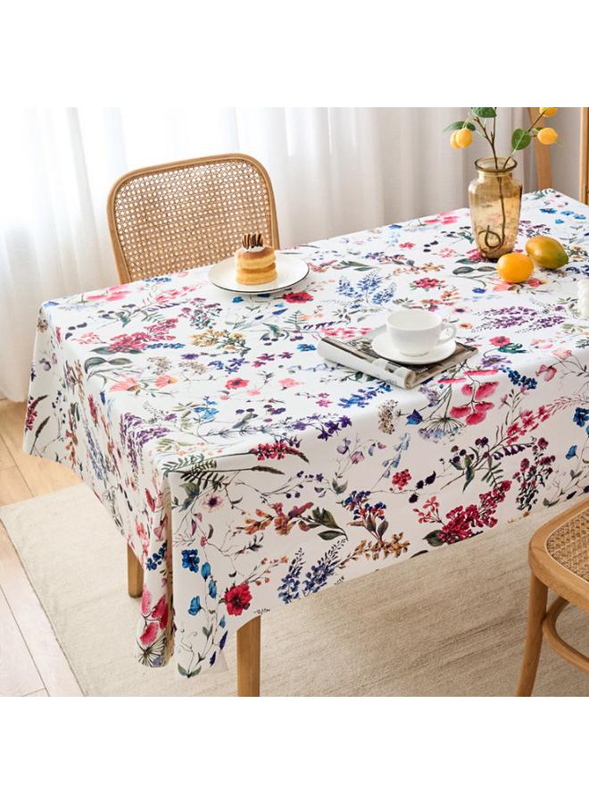 Bluejw Tablecloth Waterproof And Oil-proof Anti-scalding New Style Light Luxury Living Room Coffee Table Rectangular Tablecloth - Image 1