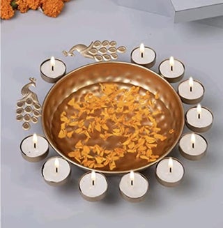 Decorative Urli Bowl for Home Handicraft Bowl for Floating Flowers Tea Light Candles Traditional Festive Diwali Decor Floating Flowers Tealight Candles Decoration Items for Home Design_1 - pzsku/Z4AE3B6B289CA304F904FZ/45/1746724023/9d40fc11-6117-427a-8132-acbaa86095d4
