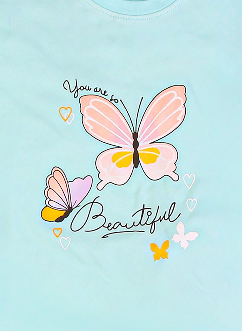 Zercon Summer Pajama Set for Girls - Image 2