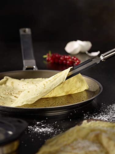 Rösle Stainless Steel Round-Handle Crepes Turner, 12.6-inch - Image 2