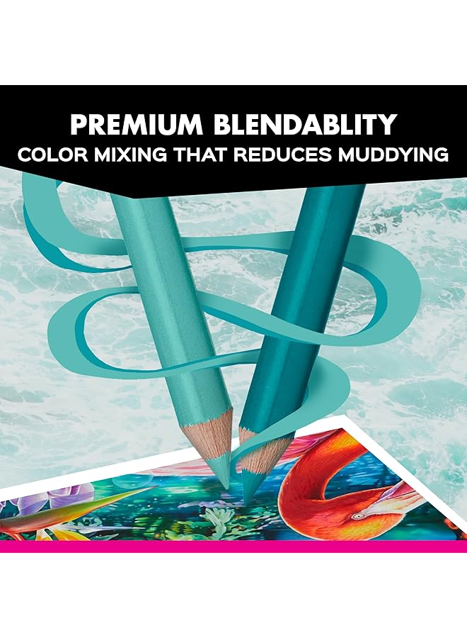 بريزما كالر أقلام الرصاص الملونة 3596T Premier ذات النواة الناعمة، 12 قلمًا - Image 4