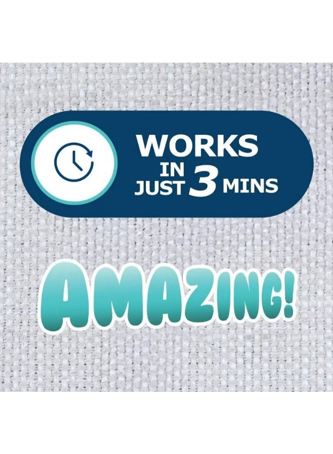 Dr. Beckmann upholstery Stain Remover Cleaner with Built-In Brush – Removes Food, Coffee, Juice & Pet Stains – Suitable for Sofas, Car Seats, Carpets & Fabric Surfaces. 400ml (Pack of 3) - Image 5