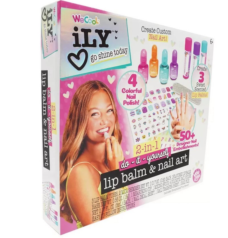 WeCool iLY DIY Lip Balm and Nail Art Set