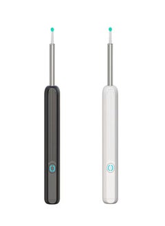 Rock Pow Ear Wax Removal, Wi-Fi Visible Wax Elimination Spoon with 4 Soft Silicone Ear Scoops, Wireless Ear Endoscope 1080p with LED Light for iPhone, iPad, Android Phones (Black)  - Image 5