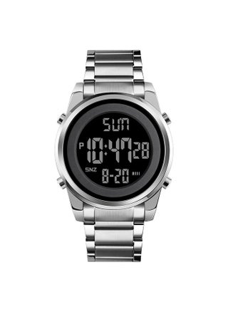 Men's Digital Business Watch Stainless Steel Watch Band With Stopwatch Timing  classic Silver - pzsku/Z4AE423DF23E195D55257Z/45/_/1711619764/7e40b551-7fdf-474b-841d-0718c57d1992