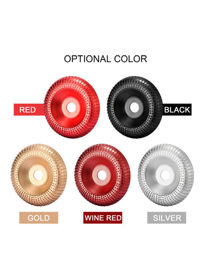 NIBEMINENT Sanding Carving Rotary Tool Abrasive Disc For Angle Grinder Silver 17cm  - Image 3